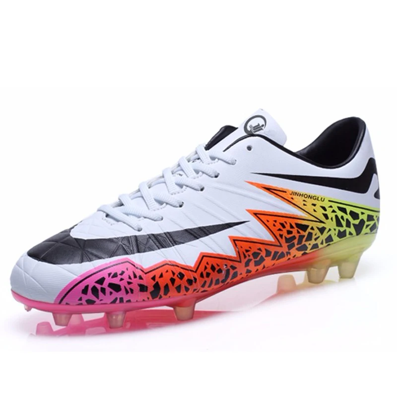 colorful soccer shoes