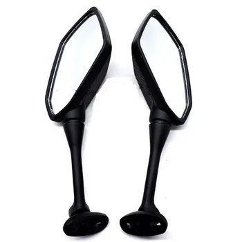 

aluminum motorcycle backup mirror universal parts black scooter reflective mirror rear view side mirrors for honda CBR 8mm 10mm