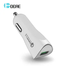 Автомобильное зарядное устройство FDGAO USB Quick Charge 3,0 для iPhone XS X samsung Xiaomi huawei Redmi QC 3,0 Быстрая зарядка мобильного телефона автомобильное зарядное устройство