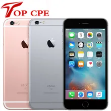 Apple iPhone 6S Plus,, разблокирована, 5,5 дюймов, IOS, 16 ГБ/32 ГБ/64 Гб/128 ГБ rom, 2 Гб ram, МП, двухъядерный, 4G LTE 6SP, мобильный телефон