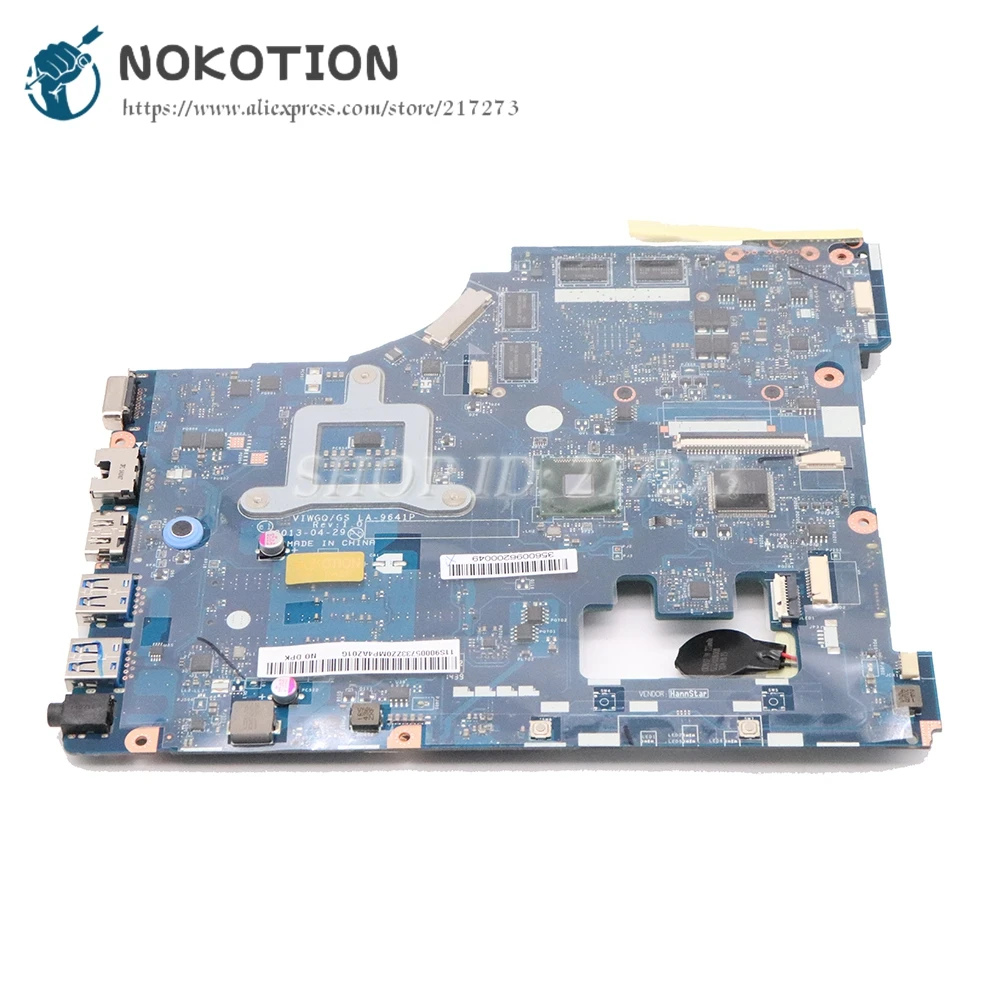 NOKOTION VIWGQ/GS LA-9641P материнская плата для ноутбука lenovo G510 основная плата HM86 DDR3L R7 M256 видео карты