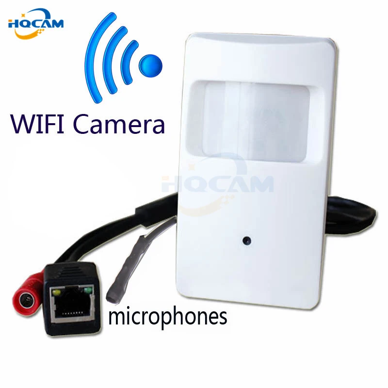 HQCAM HI3518C 720P WIFI Pir Motion mini ip Camera PIR Shape mini WiFi Camera PIR IP