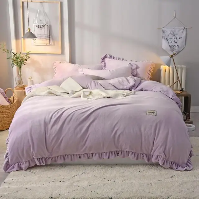 71 King Size Bed Set Purple Newest 71 King Size Bed Set Purple Newest