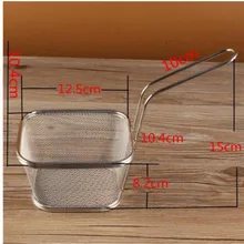 A03 кухонный инструмент 304 из нержавеющей стали жареные пельмени корзина для вещей картофель фри круг масло СИТО ДУРШЛАГ и ситечко