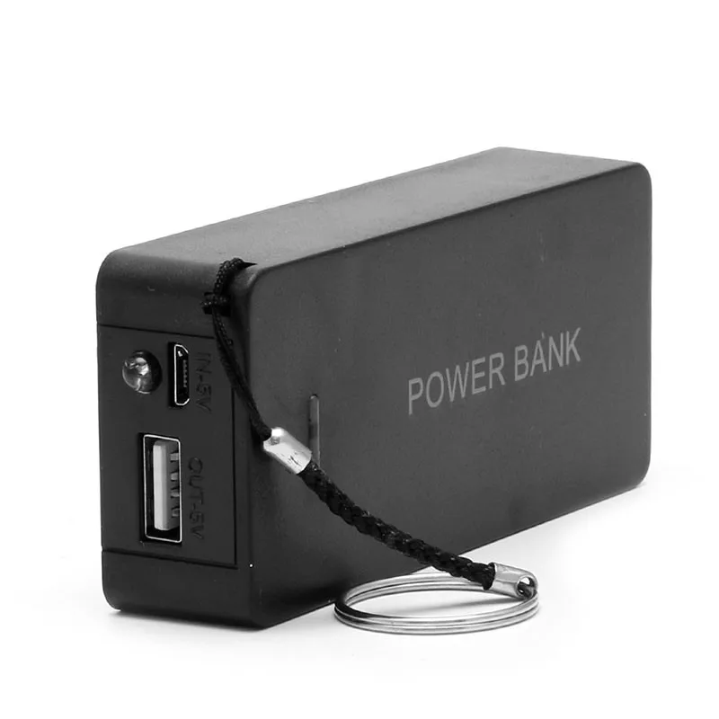 5V 1A 2x18650 Батарея Мощность банк чехол с светодиодный DIY коробка Зарядное устройство для сотового телефона