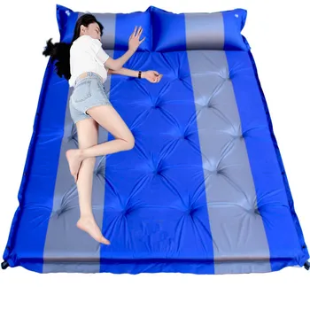 

Outdoor Camping Inflatable Tent Mummy Mats Pads with Pillows Air ESTERillas TRESS Ultralight Camping Mat Travel Bed Moisture Pad