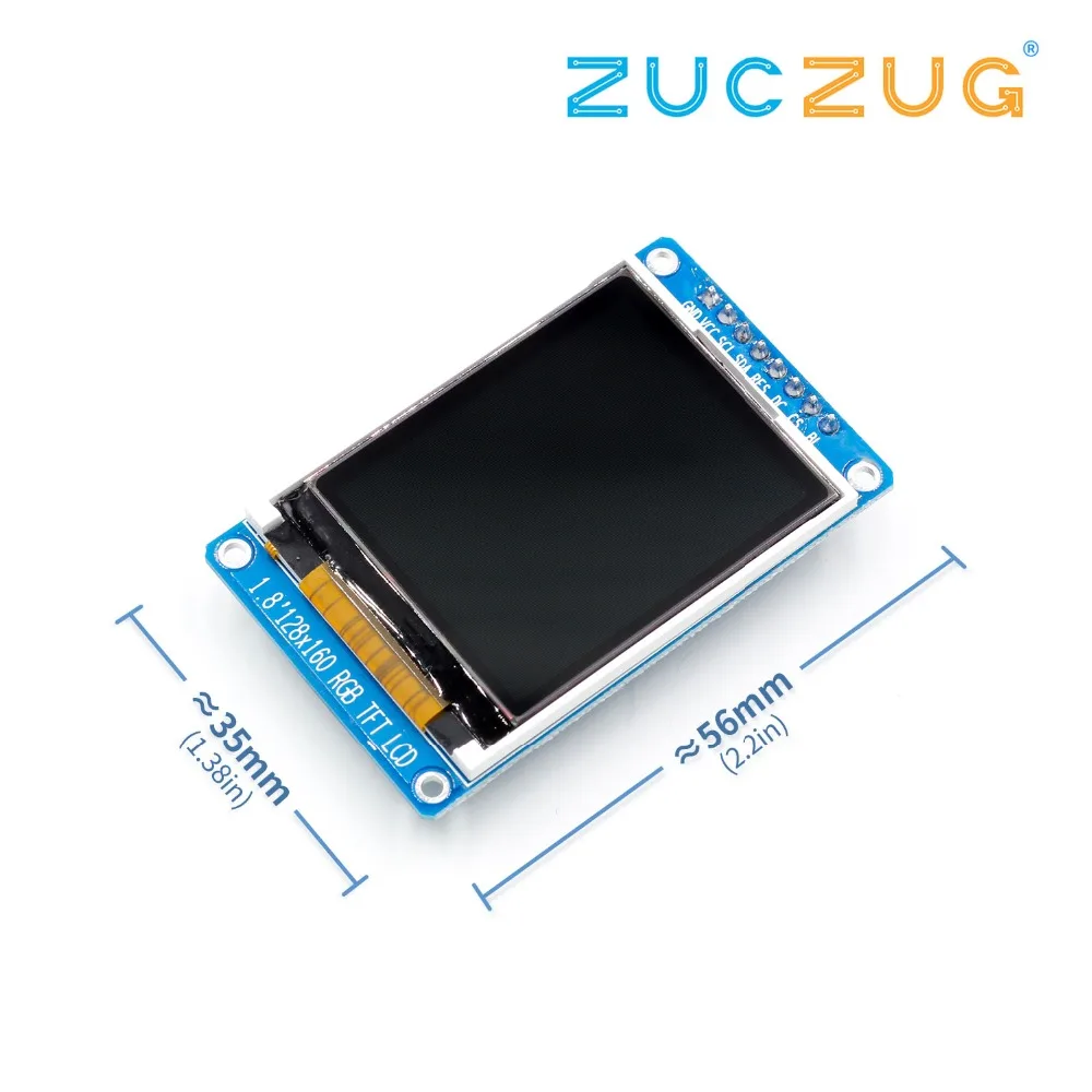 1.8/" inch Full Color 128x160 SPI Full Color TFT LCD Display Module OLED
