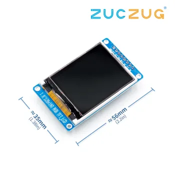 

1.8 inch Full Color 128x160 SPI Full Color TFT LCD Display Module ST7735S 3.3V Replace OLED Power Supply for Arduino DIY KIT