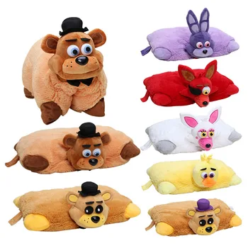 

70pcs/lot 43cm*30cm Five Nights At Freddy's Plush Pillow Cushion Cute FNAF Soft Plush Stuffed Doll Children Gift