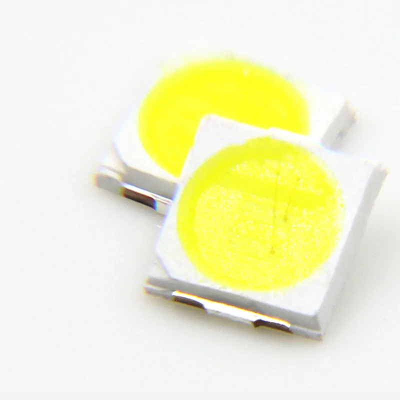 

100pcs 3/6/9V high voltage 3030 SMD LED lamp beads 120-130lm highlight 1.5W white light 6500K