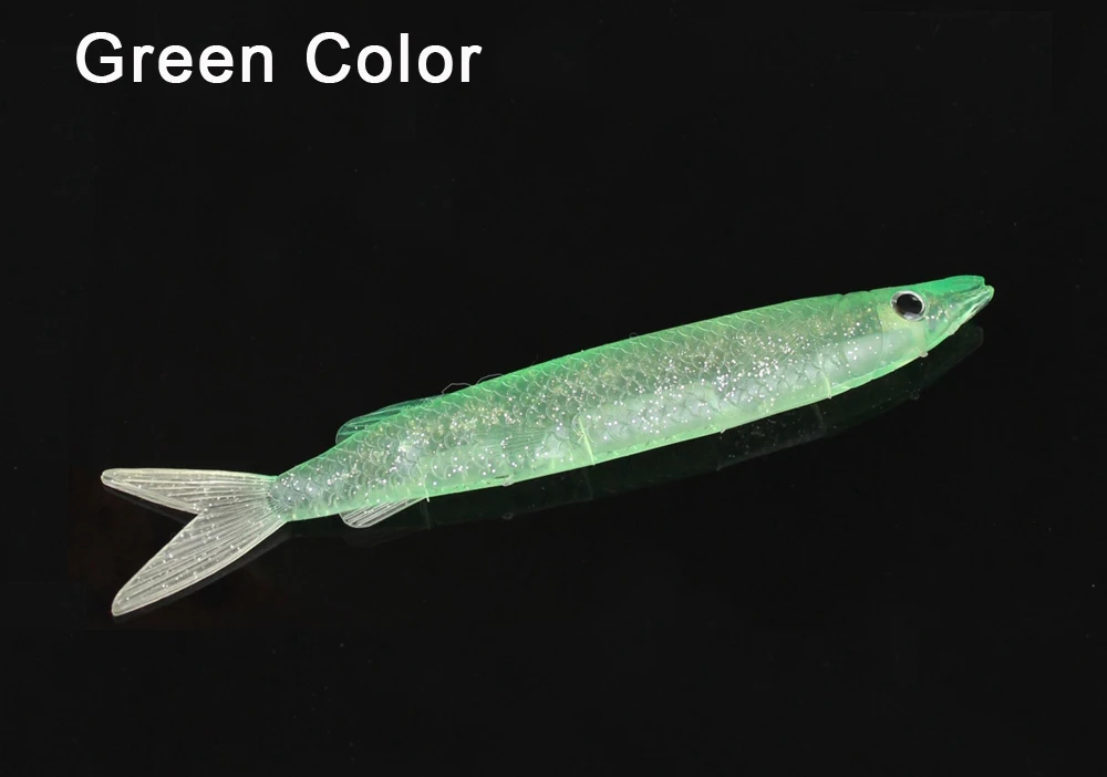 Spinpoler 1pc 22cm50g Pesca Black Back Fish Baits Bass Salt Water Soft Plastic Silicone Lures Fishing Tackle  (6)