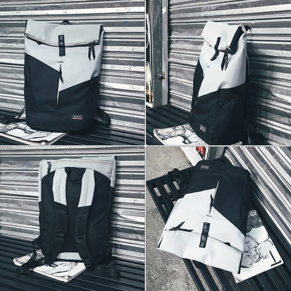 TTOU Simple Mochila para las muchachas adolescentes juventud ocio hombres portátil Mochila Bolsa de viaje Mochila masculina Bolsa Mochila Coofit