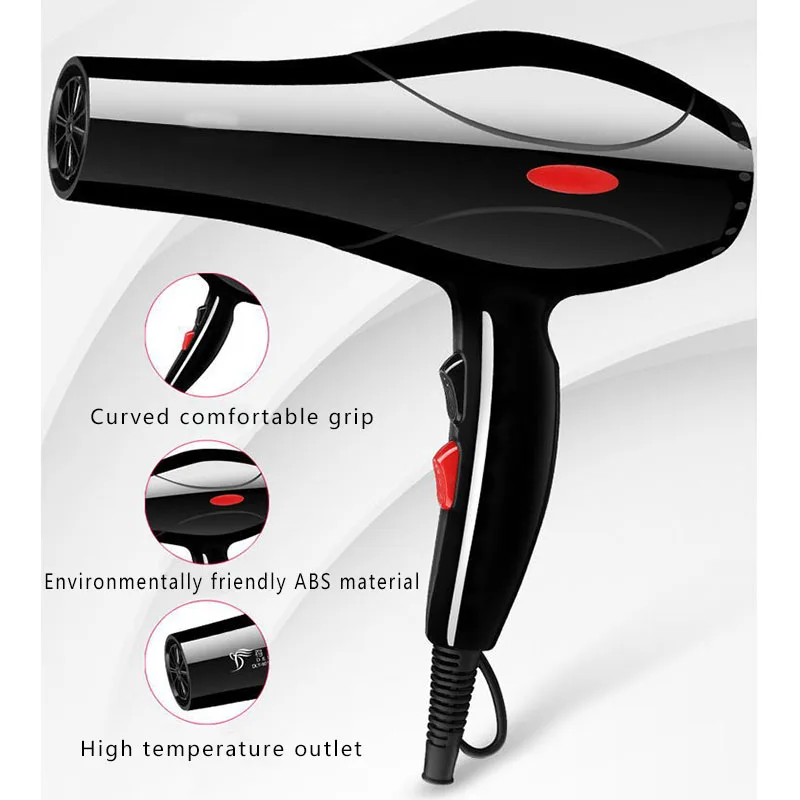 

Hair Blow Dryer Set Professional Hair Salon Blower Hair Blowers Styling Accessory Bathroom Salon Equipment 220V 2200W US Plug