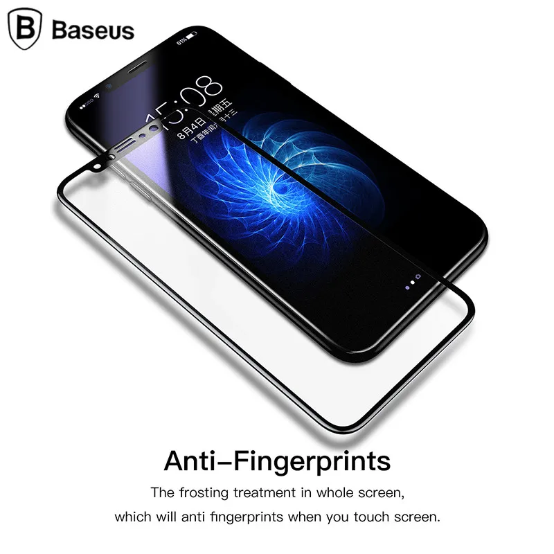 Baseus 0 23 мм Анти голубой PET мягкая матовый Защитная пленка для iPhoneX Стекло 3D