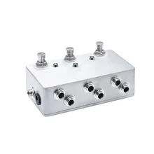 Portable Blank 3 Looper Box Electric Guitar Accessories Footswitch Effect Loop Pedal For Guitar Lover Gift Portable Blank 3 Looper Box Electric Guitar Accessories Footswitch Effect Loop Pedal For Guitar Lover Gift