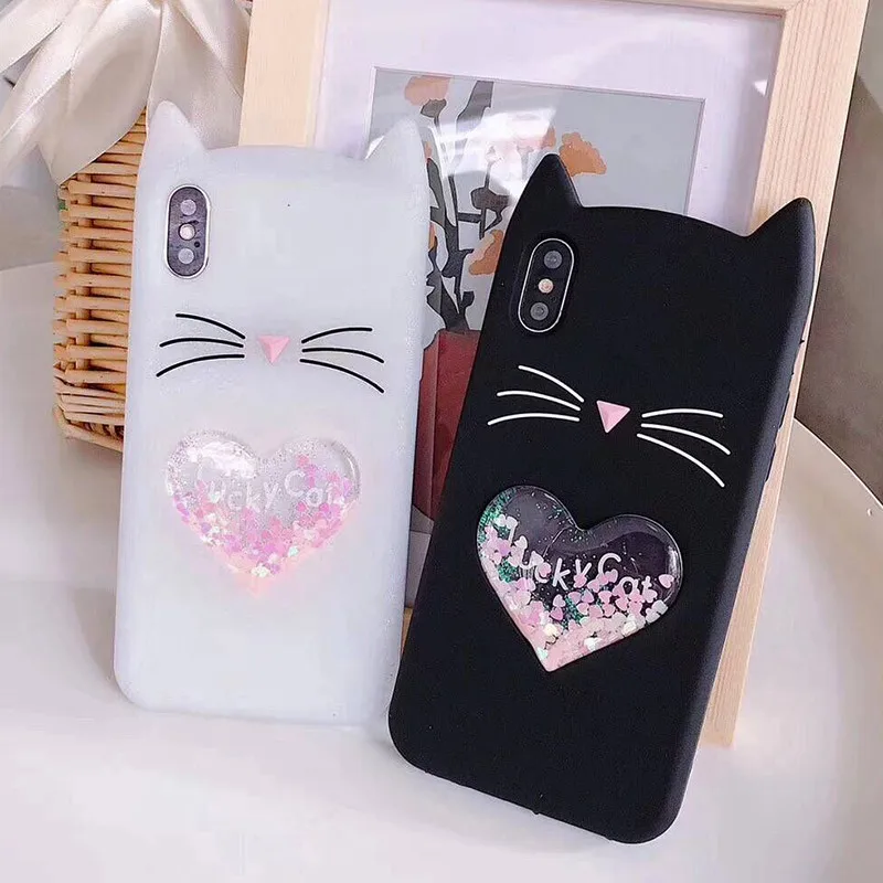 3D мультфильм чехол с изображением котов для huawei P20 Lite Honor 7C Pro Y6 2018 Y7 премьер Fundas Capa
