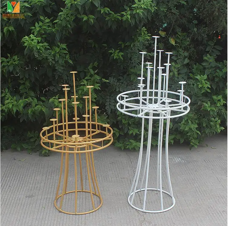 

Wedding props: 16 iron art candlestick for creative romantic simple fashion decoration wedding accessories wedding props.