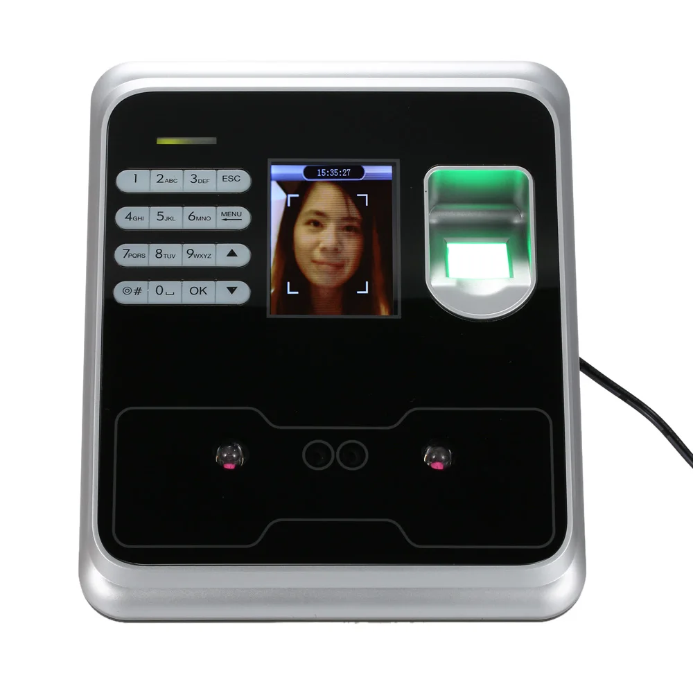 

face recognition Time Recorder face and fingerprint time attendance with USB keypad 200 Face Users attendance management