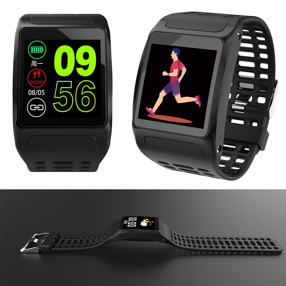 Сверх низкая цена Z01 Смарт часы цветной экран Smartwatch Водонепроницаемый Монитор