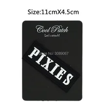Металлическая наклейка PIXIES для музыкальной группы нашивка
