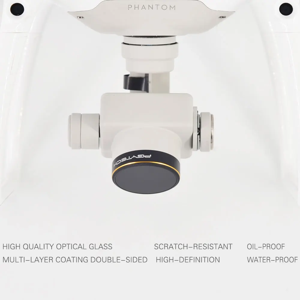 PGYTECH DJI phantom 4 Pro аксессуары фильтры для объектива UV ND4 8 16 32 CPL фильтр Дрон gimbal RC Запчасти для квадрокоптера