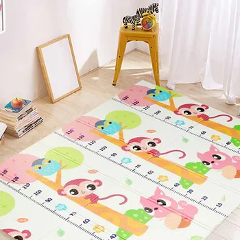 

XPE Puzzle Mat Bedroom Carpet Developing Mat Baby Crawling Pad Infant Foldable Play Mat Baby Room Mat 150*200*1cm