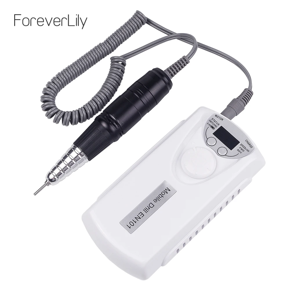  30000RPM Rechargeable Portable Nail Drill Manicure Machine Pedicure Electric Cutter for Manicure Dr