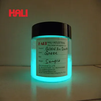 

luminescent pigment,color:glow green color in the dark place, item:HLD-718