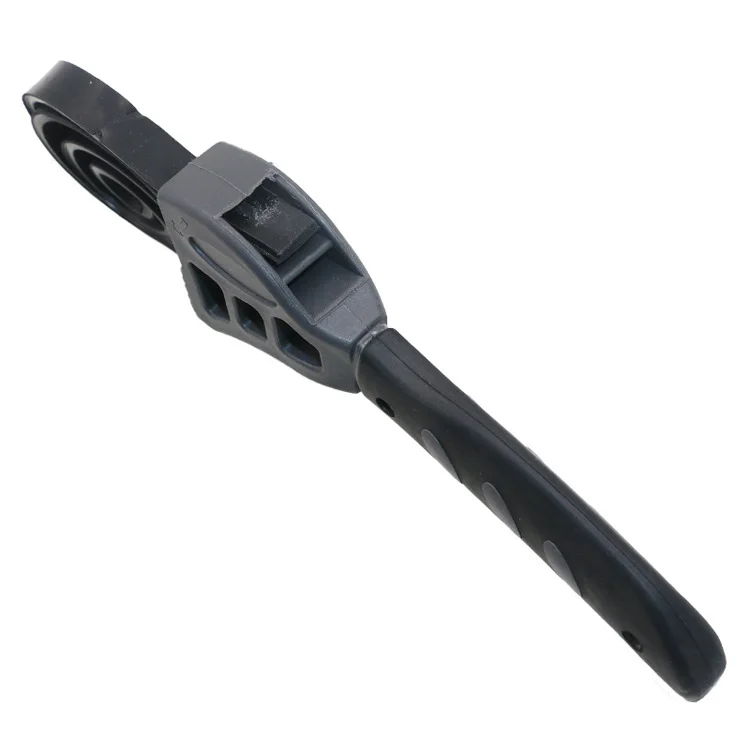 Многофункциональный универсальный гаечный ключ 500 мм для ремонта автомобиля, черный резиновый ремешок, регулируемый гаечный ключ для открывания любой формы, ручные инструменты DT6