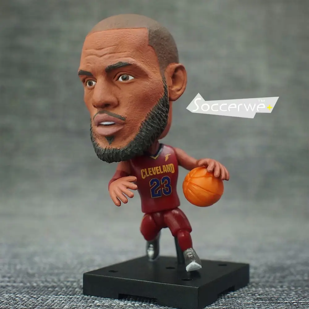 

Basketball Star 6.5cm Height Resin Dolls 23# JAMES (CAVS +Red) 2.5" Action figure toys