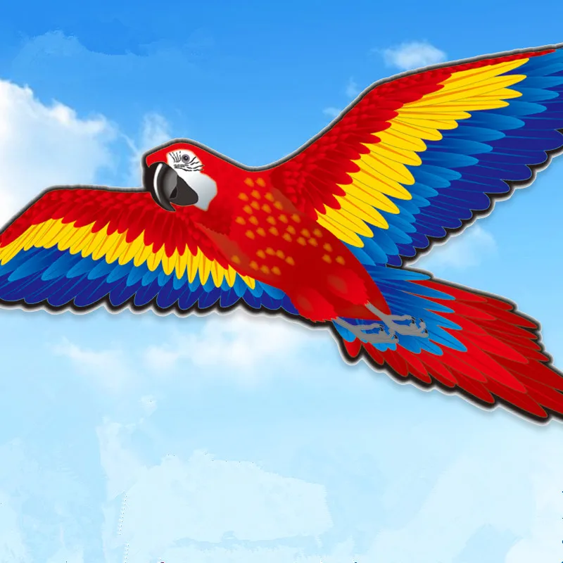 

Big Parrot Kite 188cm stereo bird kites High quality parakeets kite easy to fly outdoor fun sport toys for children and adults