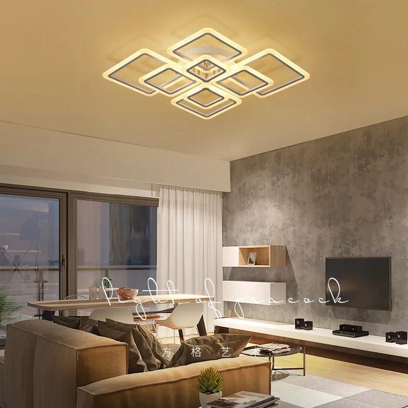 

Led Chandeliers with Remote Control for Living Room Bedroom Dining Room kitchen Lamps luster Lamp Home Indoor Mounted Fixtures