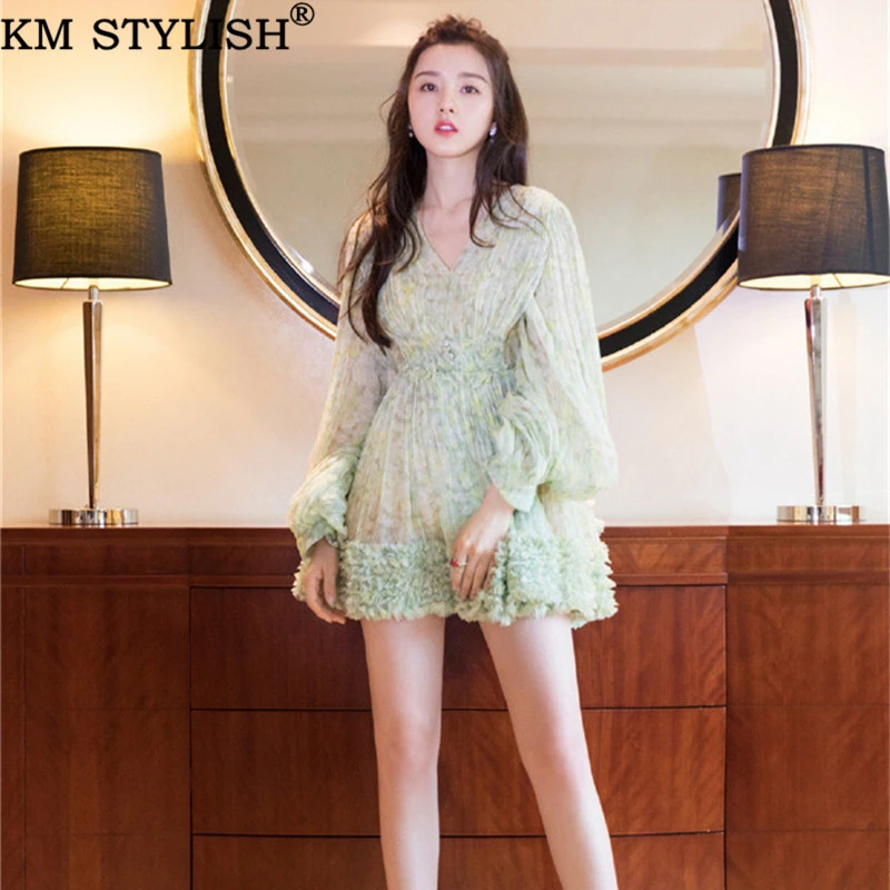 Light green one piece dress Clearance