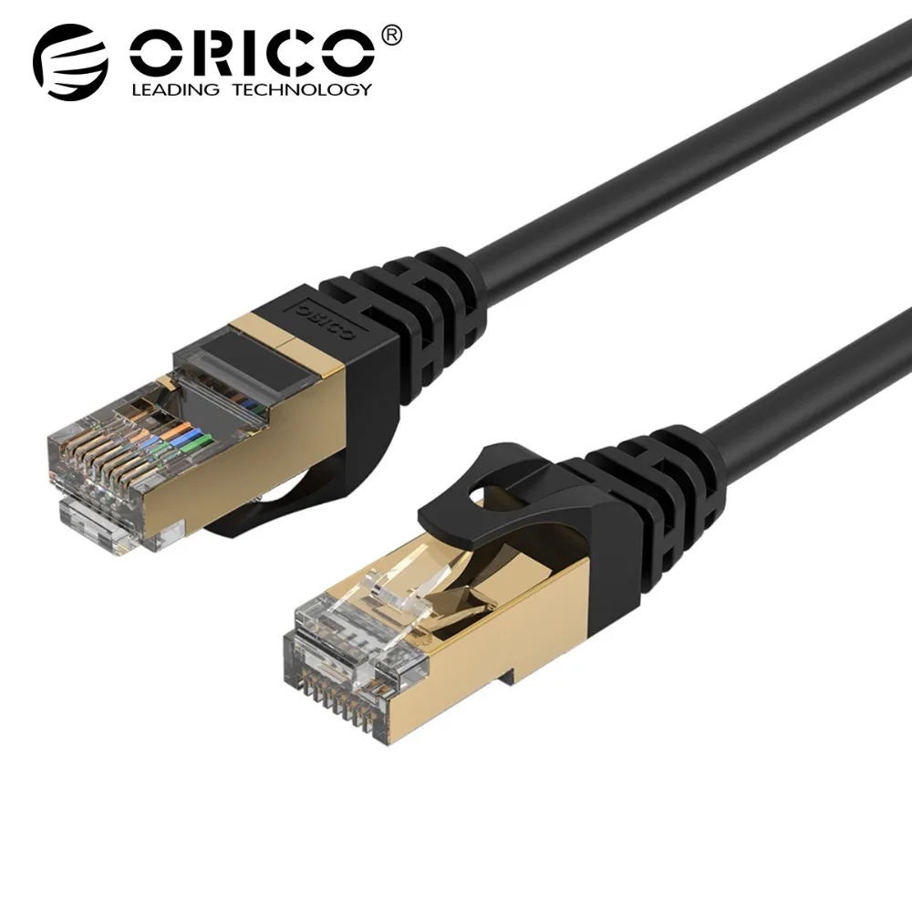 Achat ORICO Cat7 Ethernet Câble Haute Vitesse Lan Câble Chat 7 RJ45 Ethernet Lan Réseau Câble 1 m 2 m 10 m pour PC Ordinateur Portable Câble Ethernet
