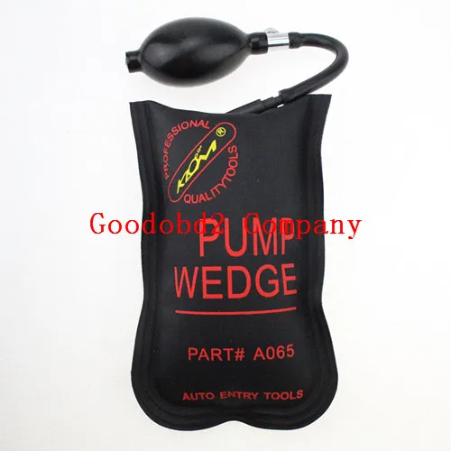 

KLOM PUMP WEDGE LOCKSMITH TOOLS Auto Air Wedge Airbag Lock Pick Set Open Car Door Lock Small Size Black Color 15 pcs/Bags