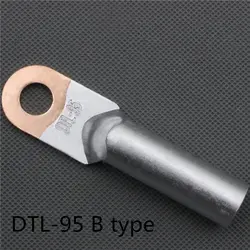 1 шт dtl-95 95mm2 кабельный наконечник разъема Медь тон для 12.5 мм диаметр Болт Electric Power fittingsfactory стандарт b тип