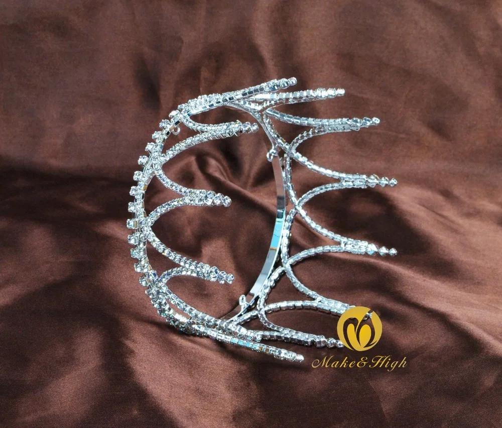 Женская Корона из искусственных волос 2 5 дюйма|bridesmaid tiaras|headband weddingtiara hair |