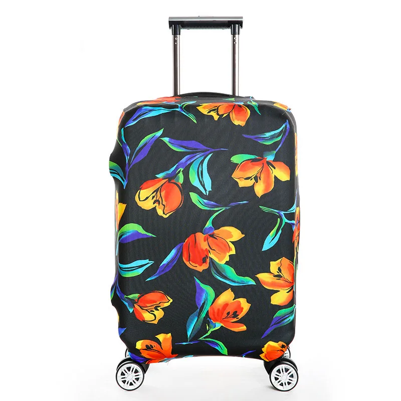 TRIPNUO Толстый эластичный чехол для чемодана мультфильм солнцезащитный чехол для 1"~ 32" пыли, аксессуары для путешествий - Цвет: T5016