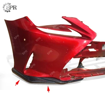 

For Lexus RC200t RC350 (2015-2016) Carbon Front Lip 2Pcs(F-sport Only)Tuning Part Tirm Racing For RC200t RC350 Carbon Bumper Lip