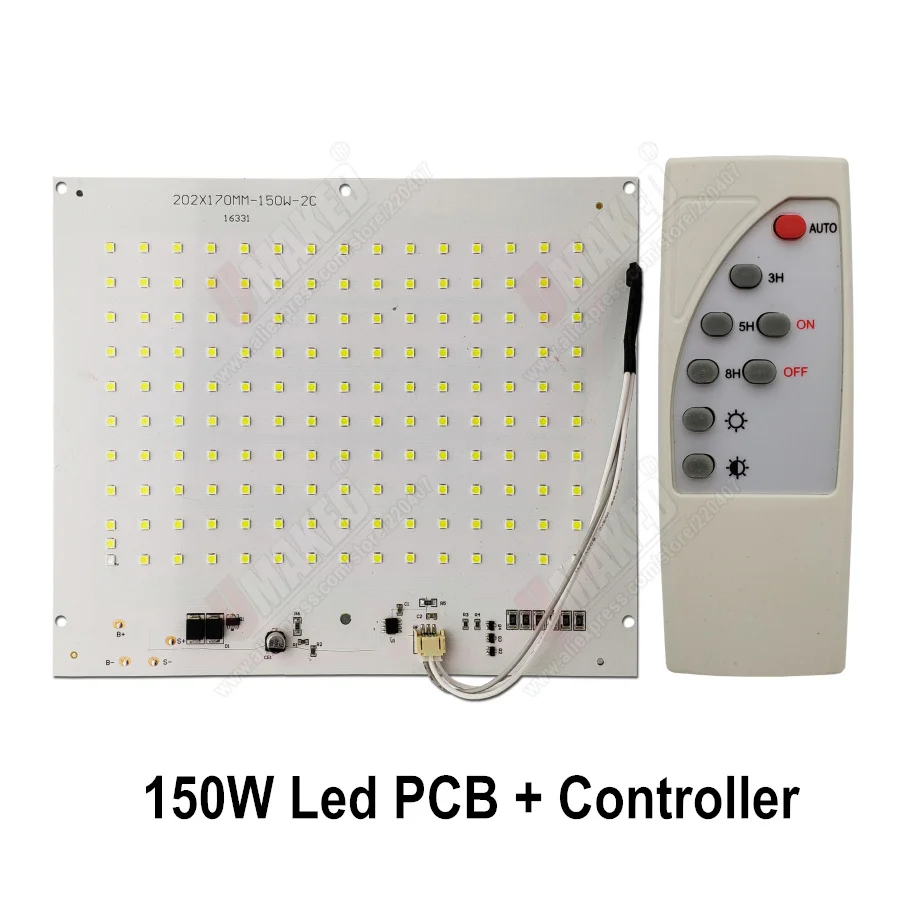 30W LED PCB solar floodlight with remote controller, Road light 30W led light source with controller for floodlight