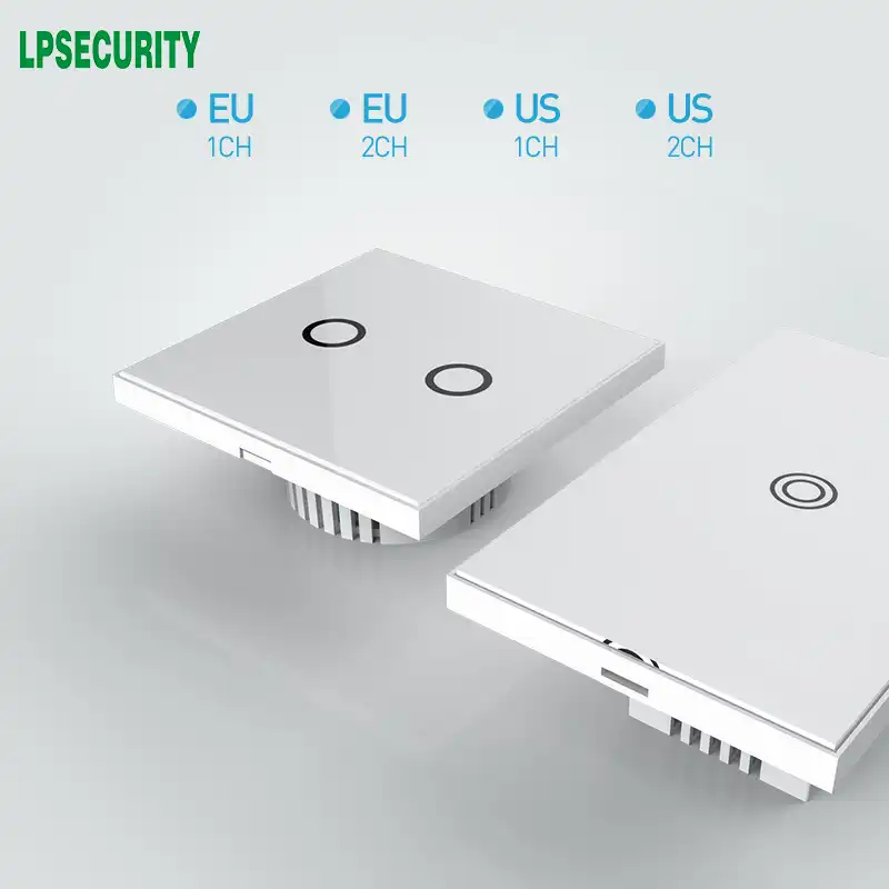 Wall Switch Zwave Technology 908 868 4mhz 1gang 2gang Touch Screen Smart Light Switch Switch Switch Switch Light Switchswitch Wall Switch Aliexpress