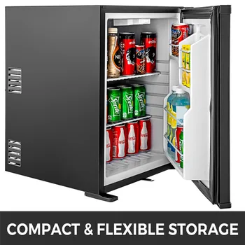 

1.8 cu. ft. Portable Absorption Fridge Refrigerator 12V Mini Cooler Mute Operation 50L