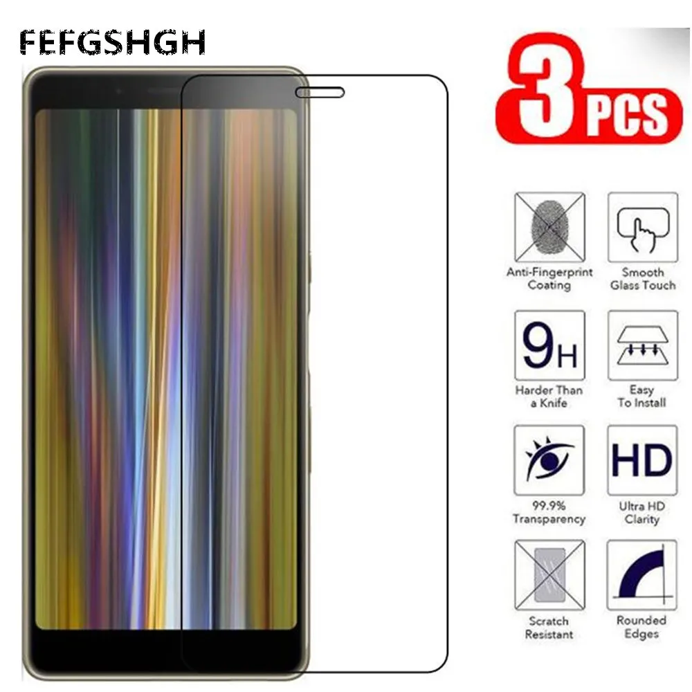9H закаленное стекло для Sony Xperia L3 Защитное экрана 5 7 дюймовая защитная пленка |