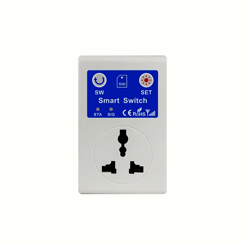 5 Pieces SC1-GSMVC Smart Socket GSM Mobile Phone Smart Remote Control Switch 110V-240V 10A EU/UK/AU Plug