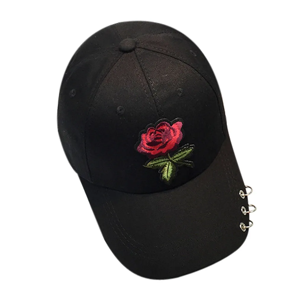 Feitong качественная Бейсболка Snapback шапка для женщин и мужчин пара RoseSummer кепка в