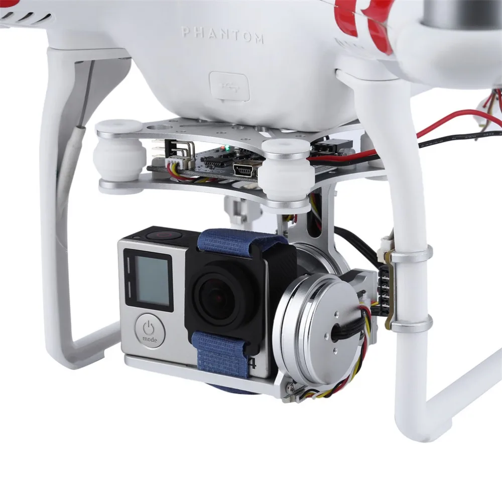 

2 Axis Brushless Gimbal Aerial Photography Gimbal plug and play PTZ For DJI Phantom 1 2 F550 F450 GoPro DIY Drone Accessories
