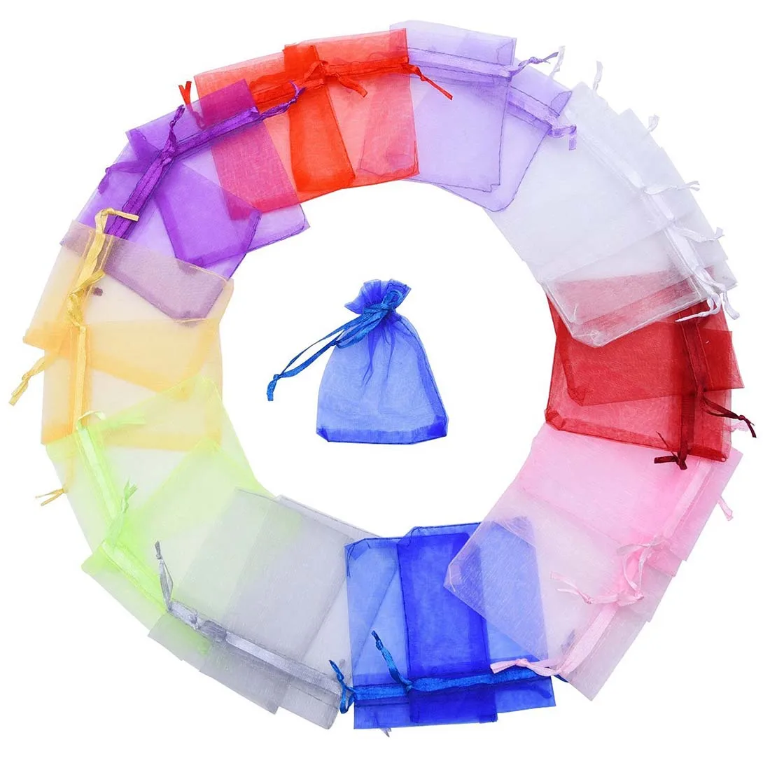 Buy 1Set(50Pcs) Wedding Party Favor Satin Drawstring