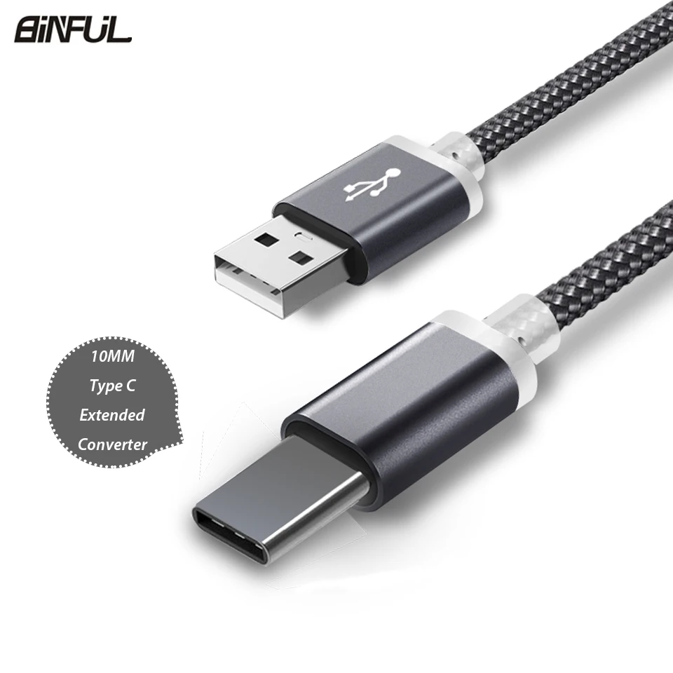 25 см короткий кабель длиной 2/3 м 10 мм usb type C USB-C type-C кабель для быстрой зарядки для Blackview bv9600 Pro Oukitel Doogee зарядное устройство