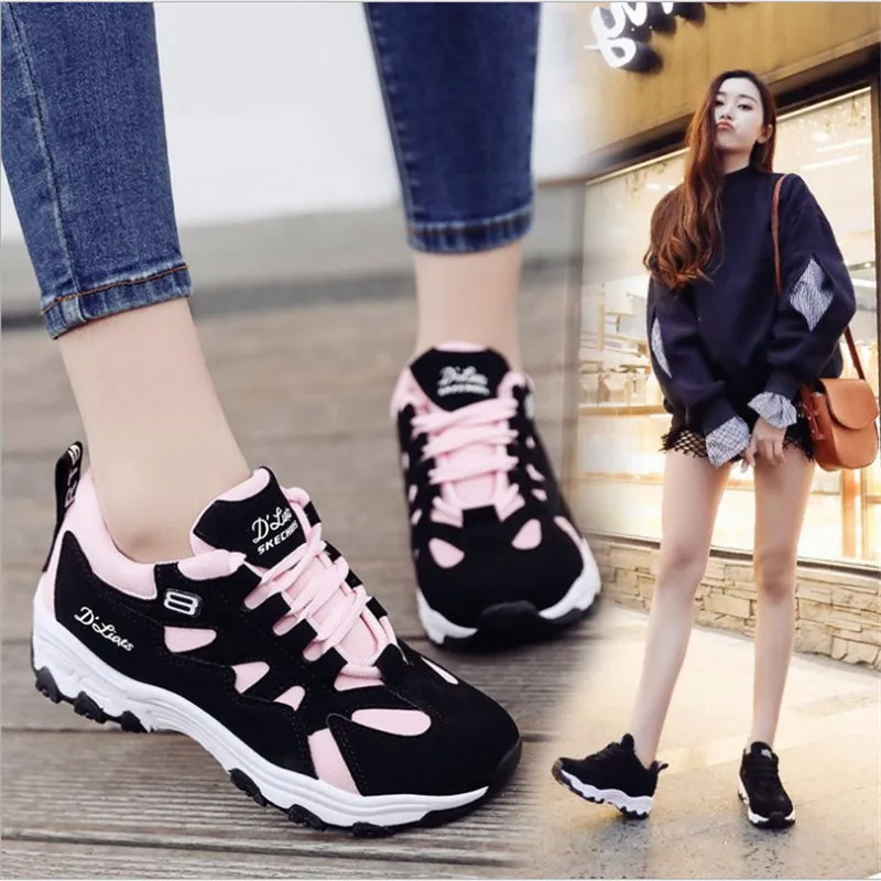 Women's Shoes Sports Shoes Breathable Running Shoes Comfortable Light Outdoor Sports Shoes Beautiful High Quality Women Sneakers