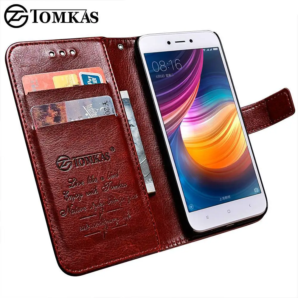 TOMKAS чехол для телефона Xiaomi Redmi 5A Note s Бумажник Чехол Coque Примечание 32/64GB (не 16 Гб)|case